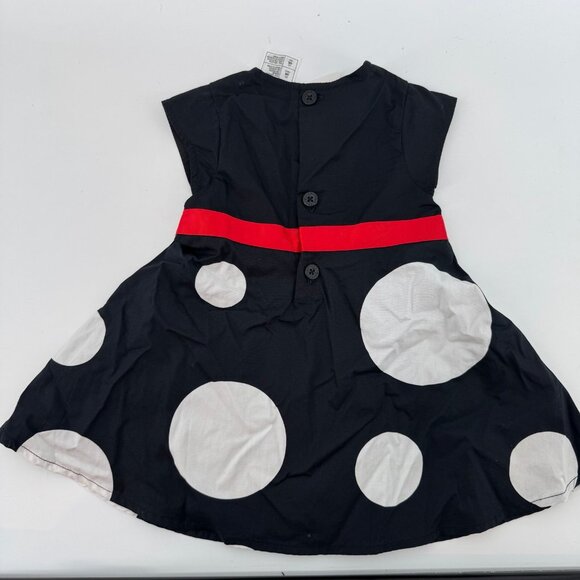 NWT Minnie Mouse Disney Parks Polkadot Dress Sz. 6 months - Picture 3 of 4